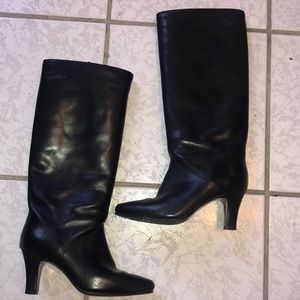 Davos Christian tall leather boots